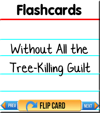 Flashcards - Without All the Tree-Killing Guilt