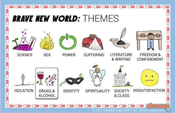 Brave New World Theme Of Drugs And Alcohol