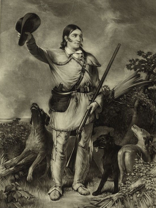 Antebellum Period Photo: Davy Crockett