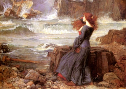 Miranda, by Waterhouse