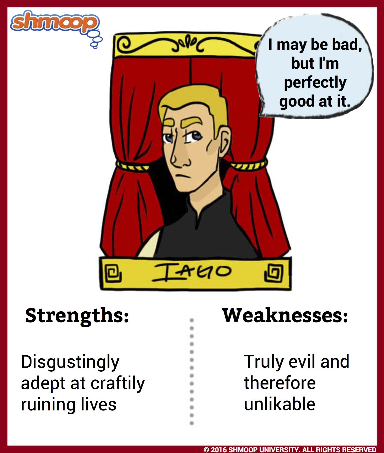 Characteristics Of Iago In Othello