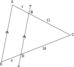 Similar Triangles Triangle Proportionality Theorem