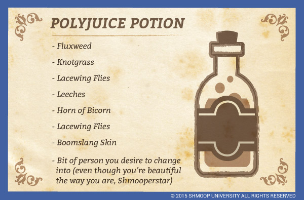 harry potter spells and potions