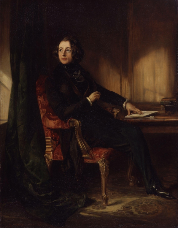 Charles Dickens, by Maclise