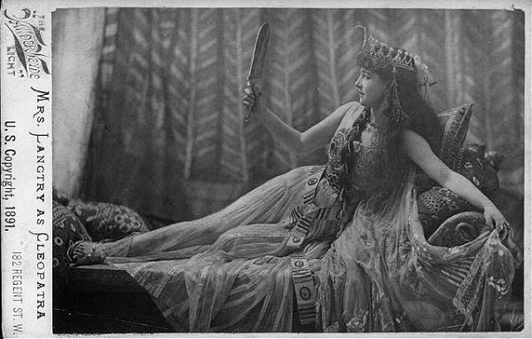 Lillie Langtry as Cleopatra