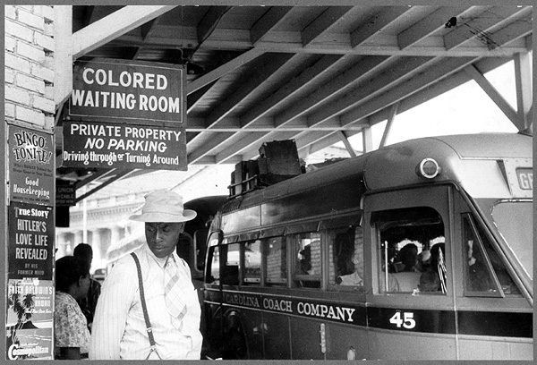 Jim Crow Photo: Segregation - Bus Station