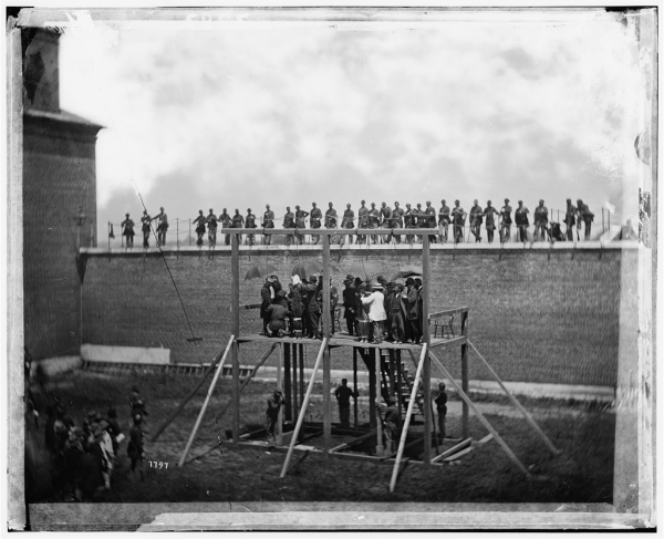 The Civil War Photo Hanging The Conspirators