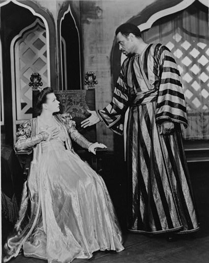 Othello and Desdemona