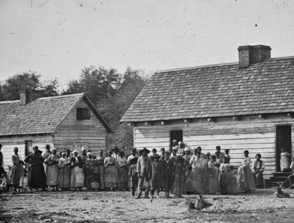 civil war slaves working