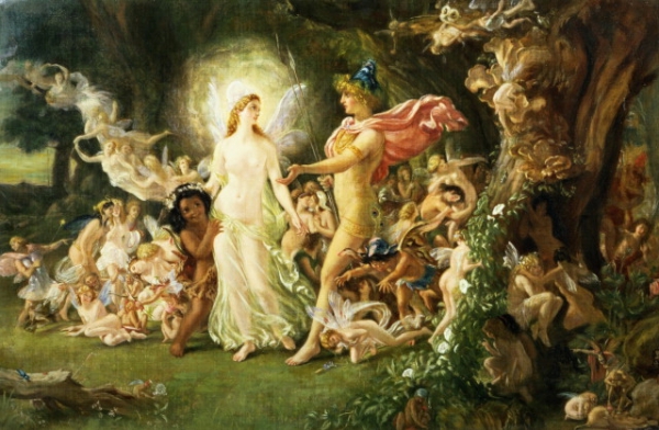 Titania and Oberon