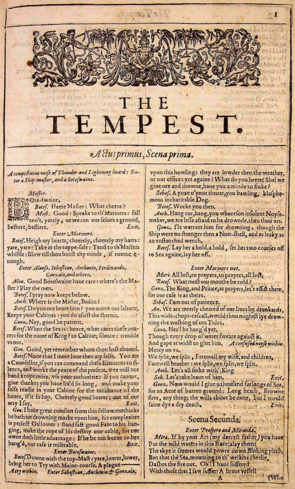 the tempest summary