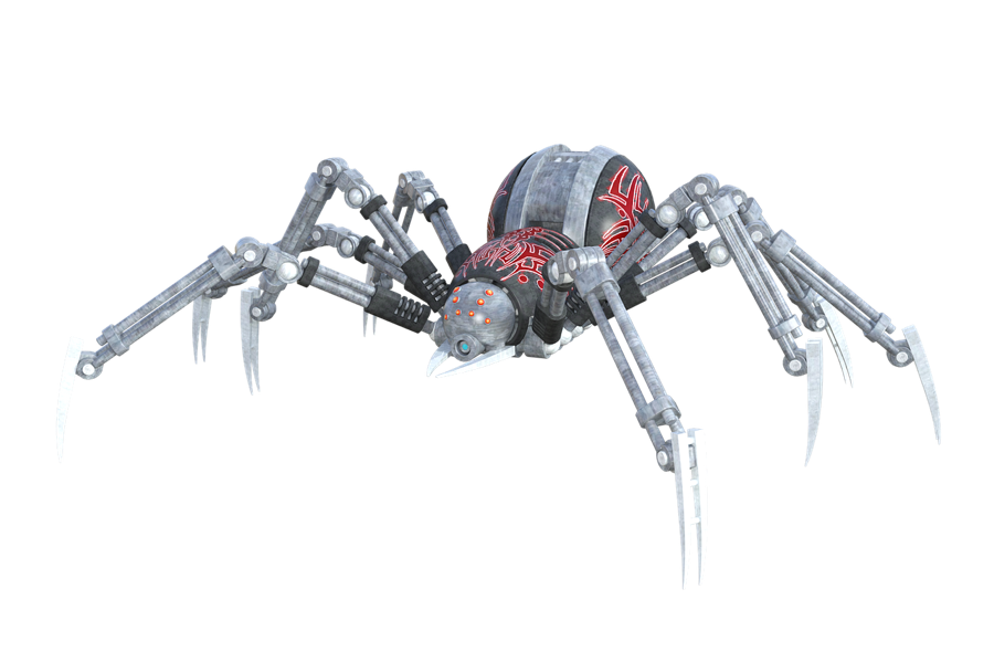 A robot spider.